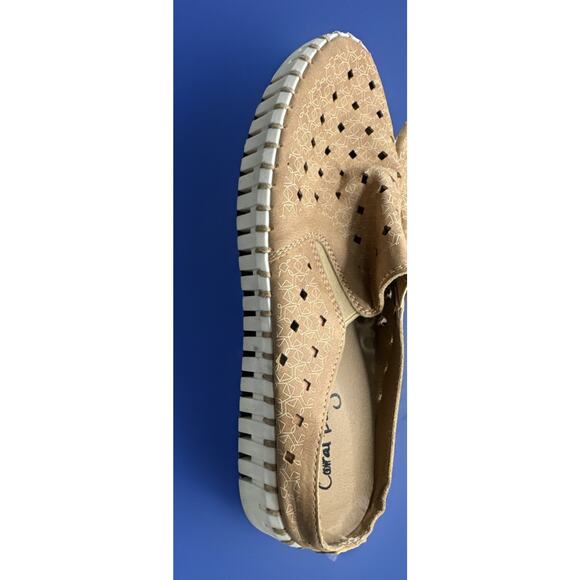 Coral Bay Beige comfy slide on shoes size 7 - Picture 9 of 10
